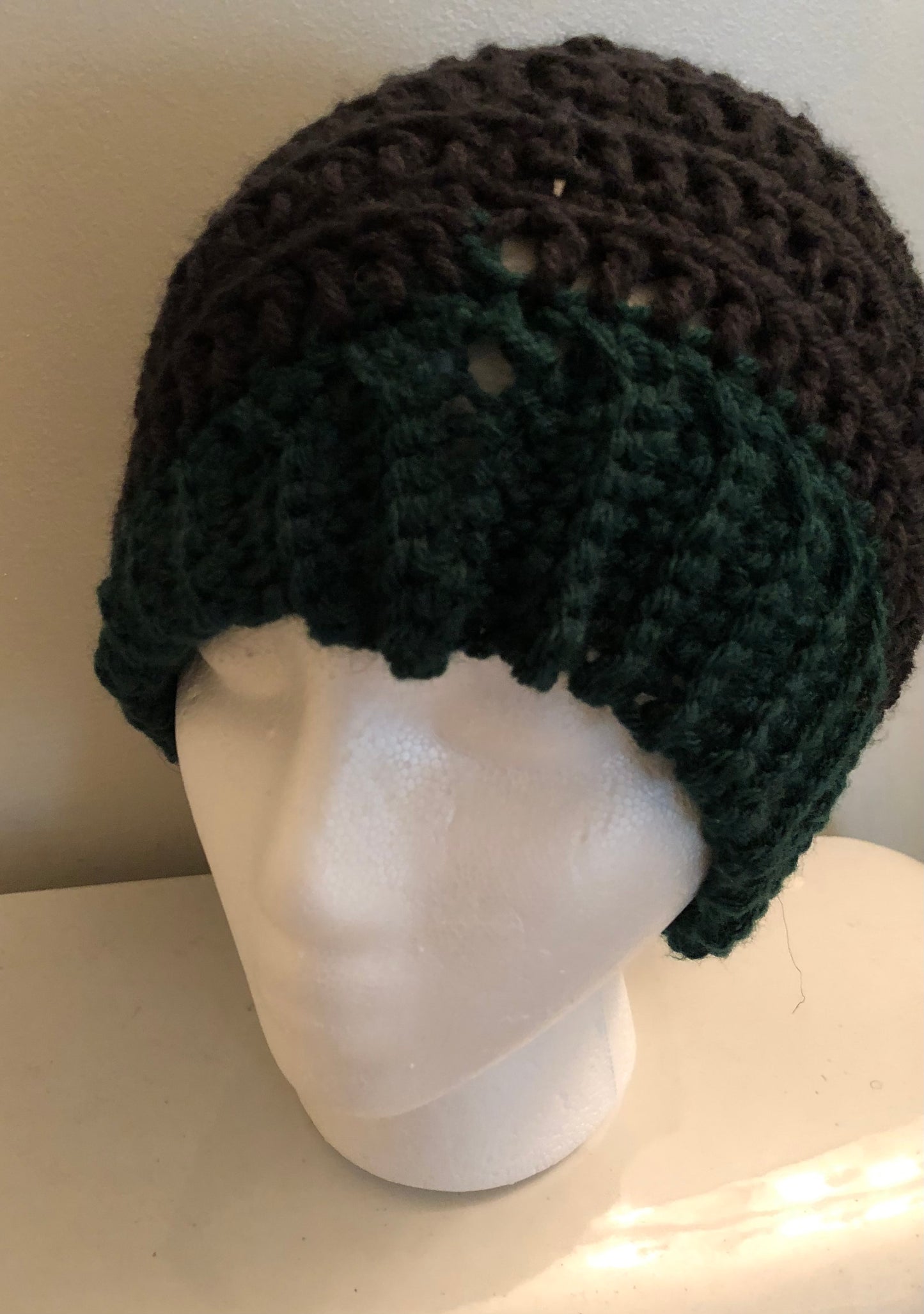 Crochet Scarf with Beanie Hat