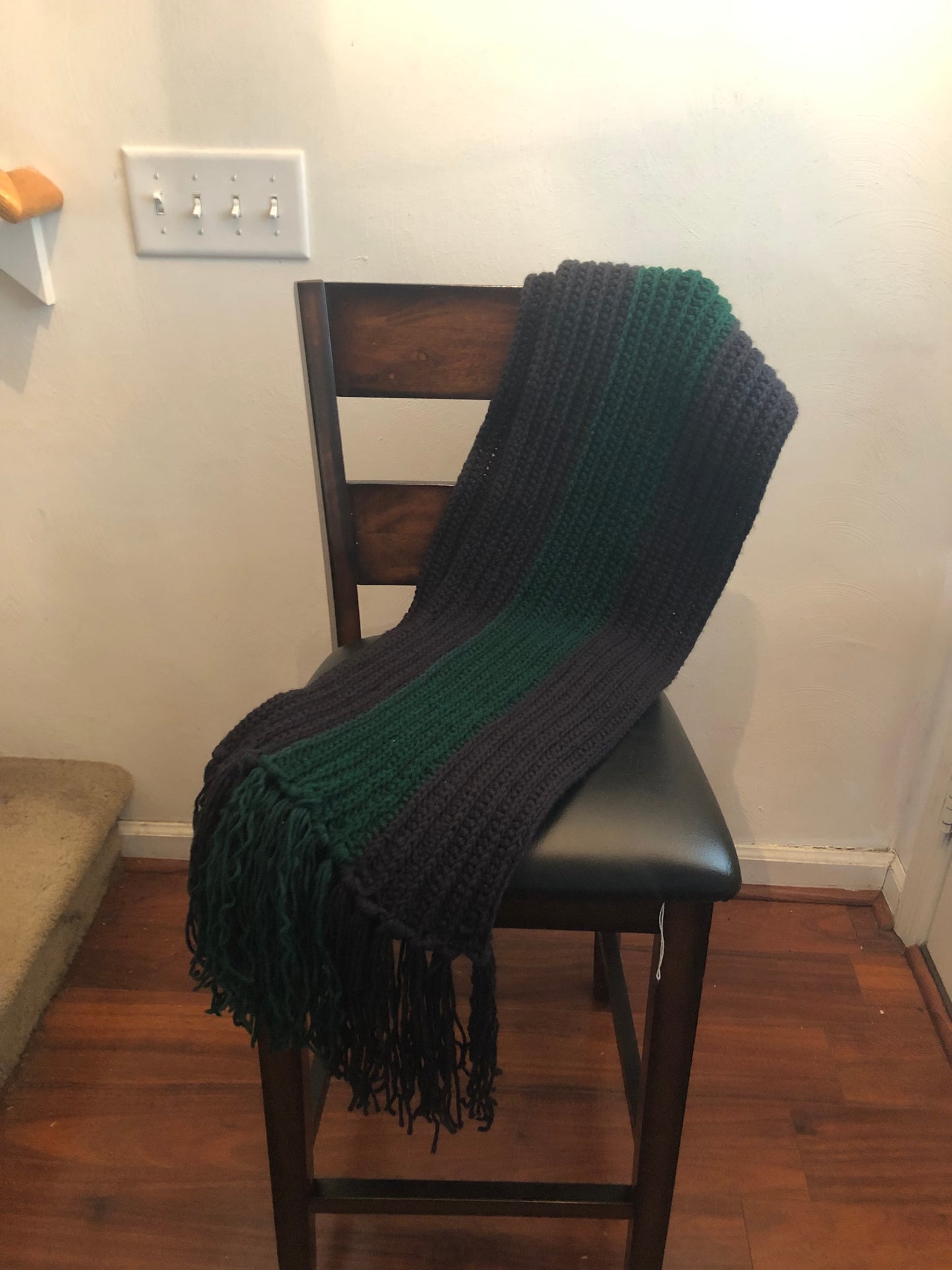 Crochet Scarf with Beanie Hat